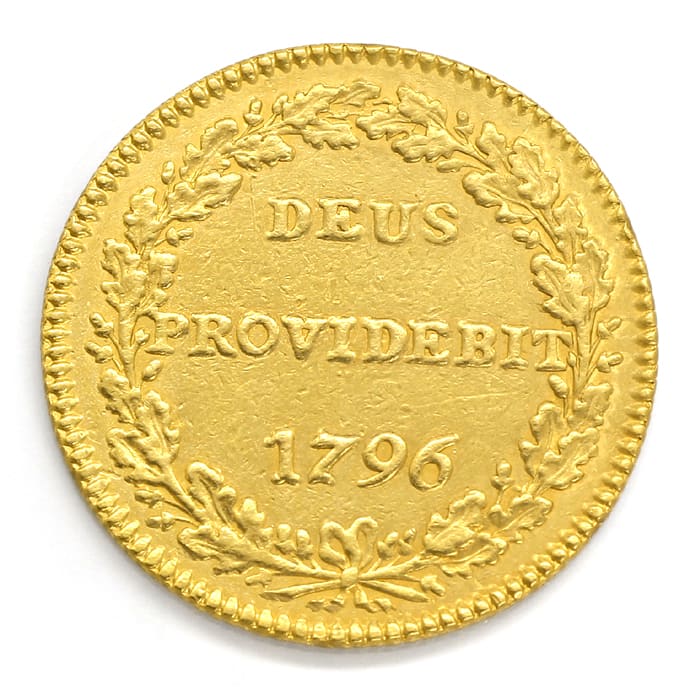 Foto 2 - Gold Duplone 1796 Deus Providebit, Respublica Bernensis, S0206